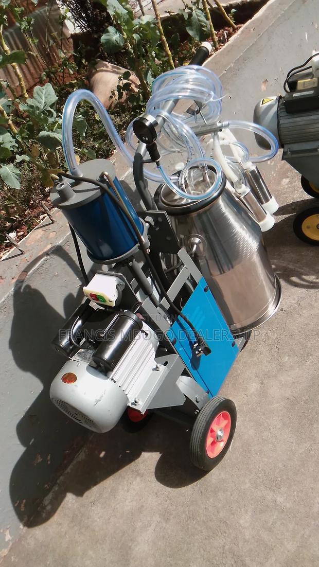 Portable Single Cylinder Milking Machine - main view