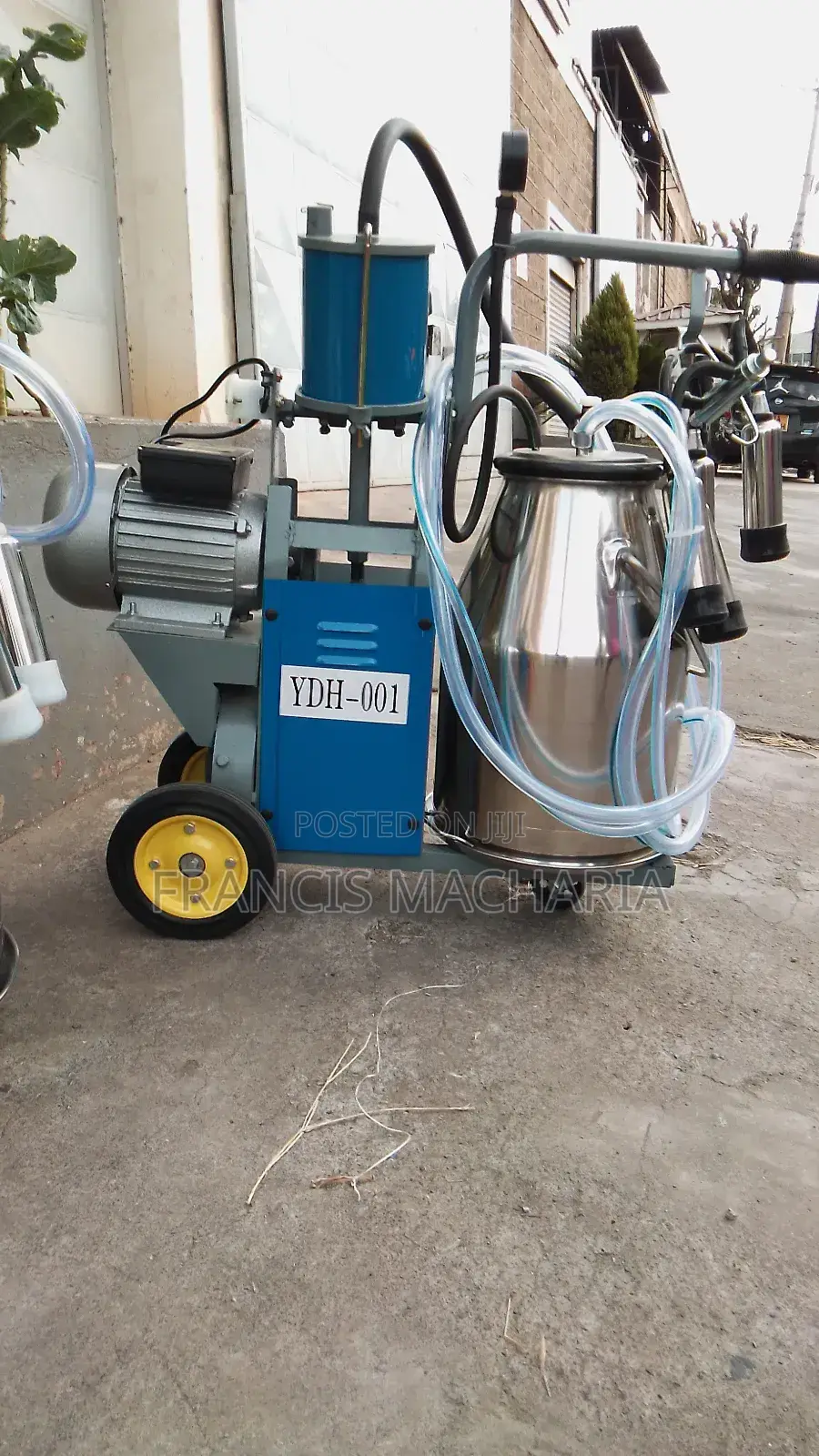 Milano Milking Machine Single Bucket Milking Machine