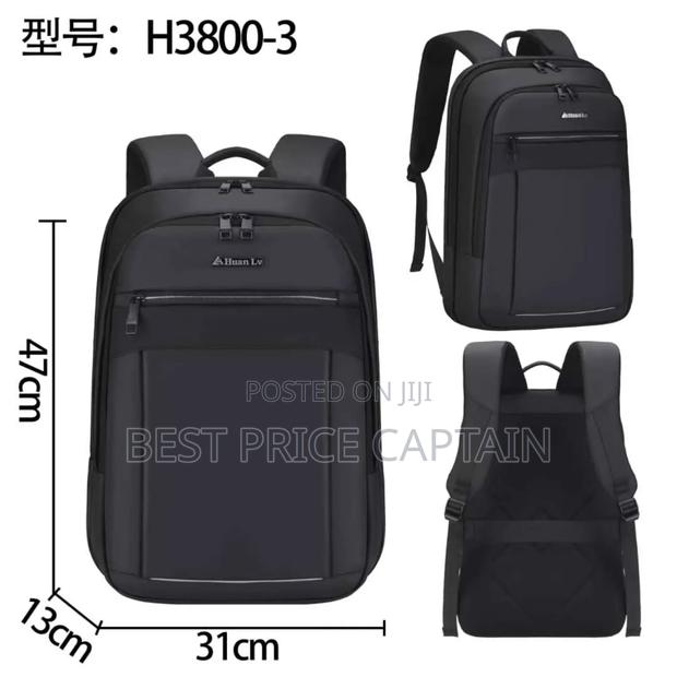 Waterproof Laptop Bag With Double Compartment Multipocket - main view