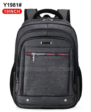 Hp Power Laptop/ Backpack Multi Pocket Hard Body Modern Look