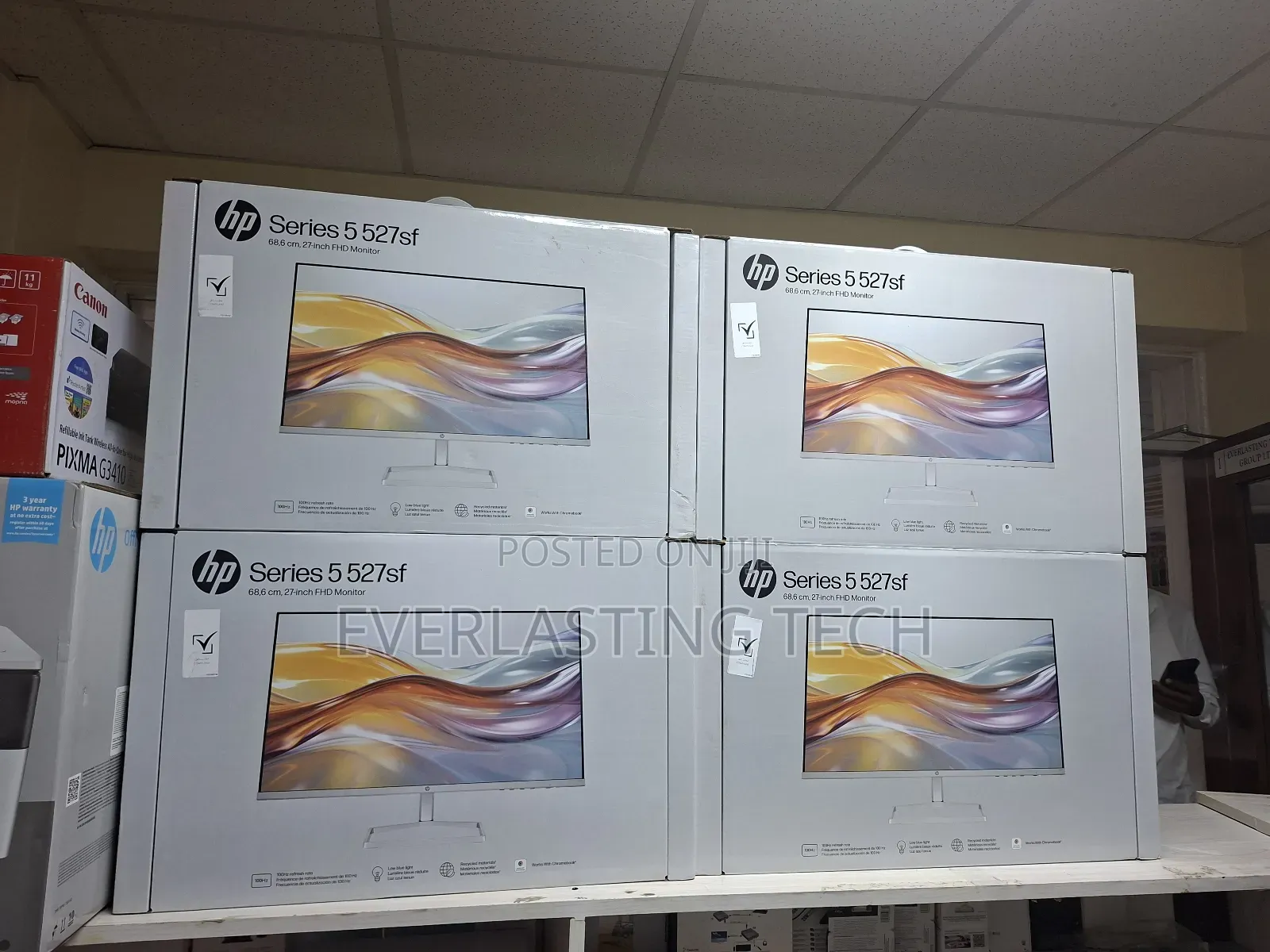HP 527sf Series 5 27′′ FHD Monitor – 94f44aa