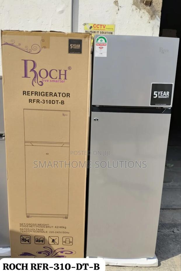 Roch 248 Litres Rfr-265dt-b Double Door Refrigerator