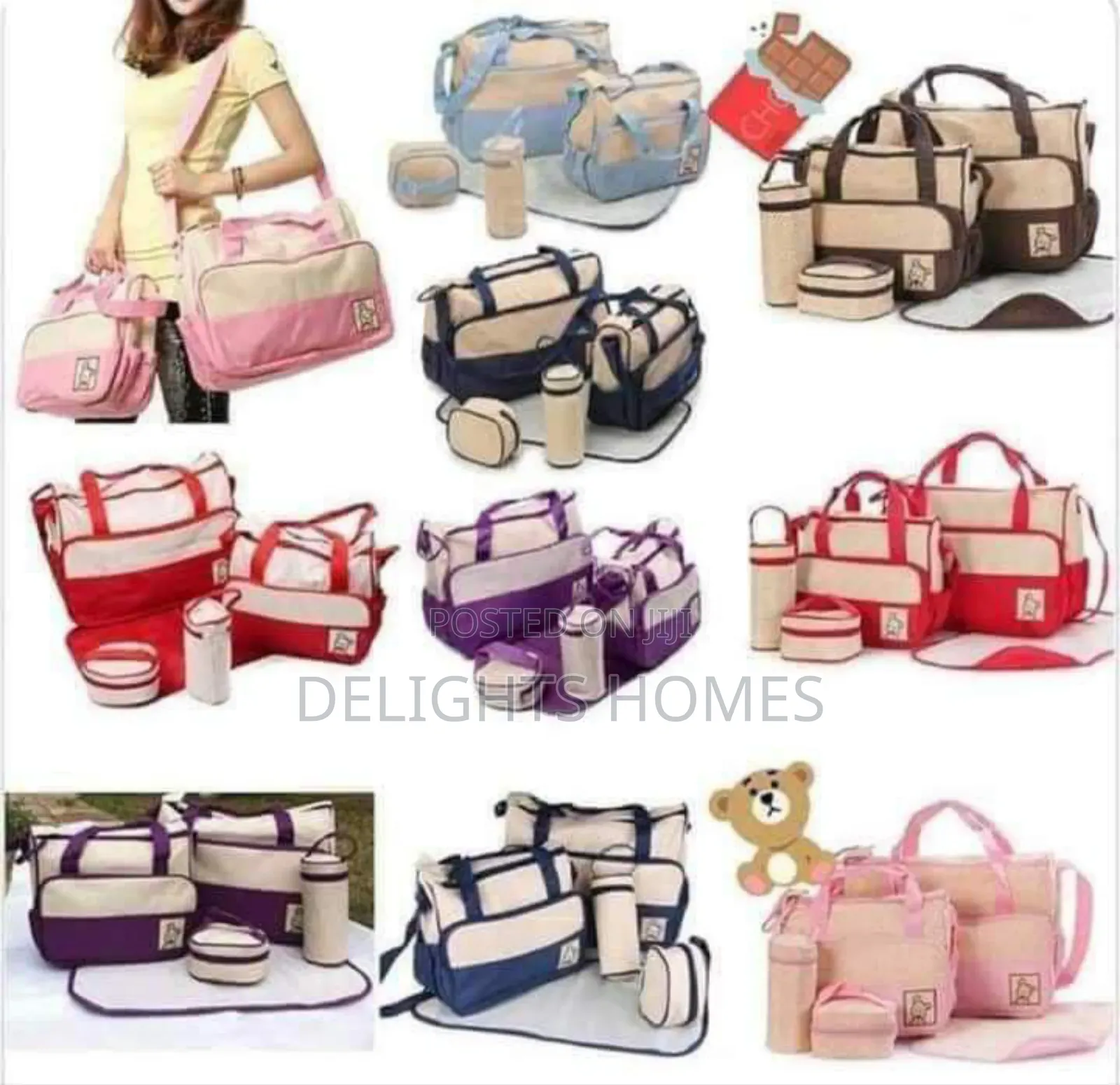5 in 1 Diaper Bag