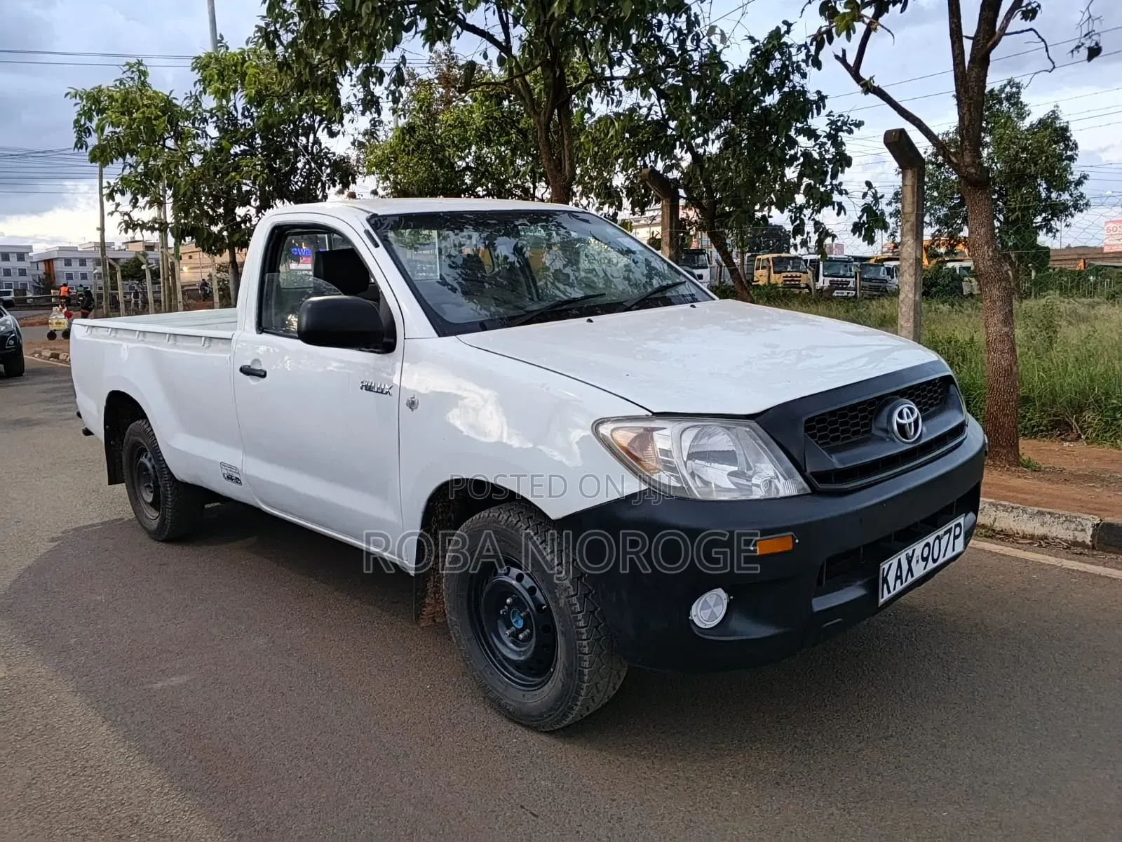 Toyota Hilux 2.5 D-4D 2008 White