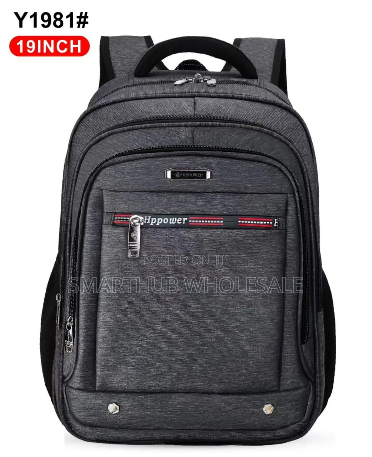 Hp Power Laptop/ Backpack Multi Pocket Hard Body Modern Look