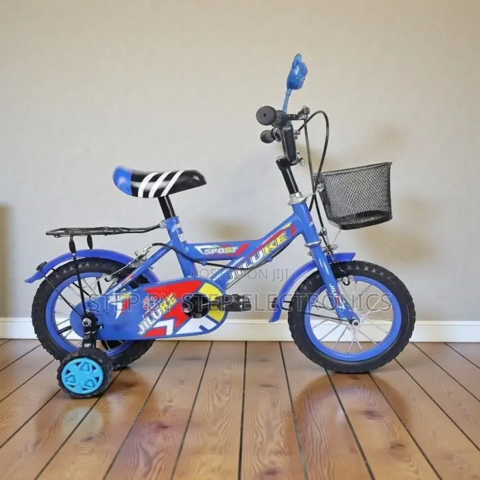 12 Inch Children Bike Colorful Design Cartoon Bike Training Wheels