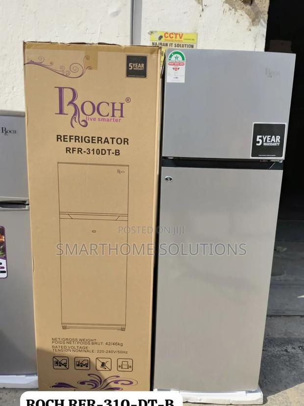 Roch 248l Rfr-310dt Double Door Refrigerator
