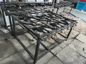 Heavy-Duty Commercial 6 Burner Stove – Fast Cooking