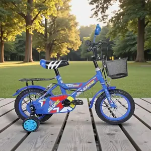 12 Inch Kids Bicycle Comfy Seat Basket Fun Safe Cartoon Bike