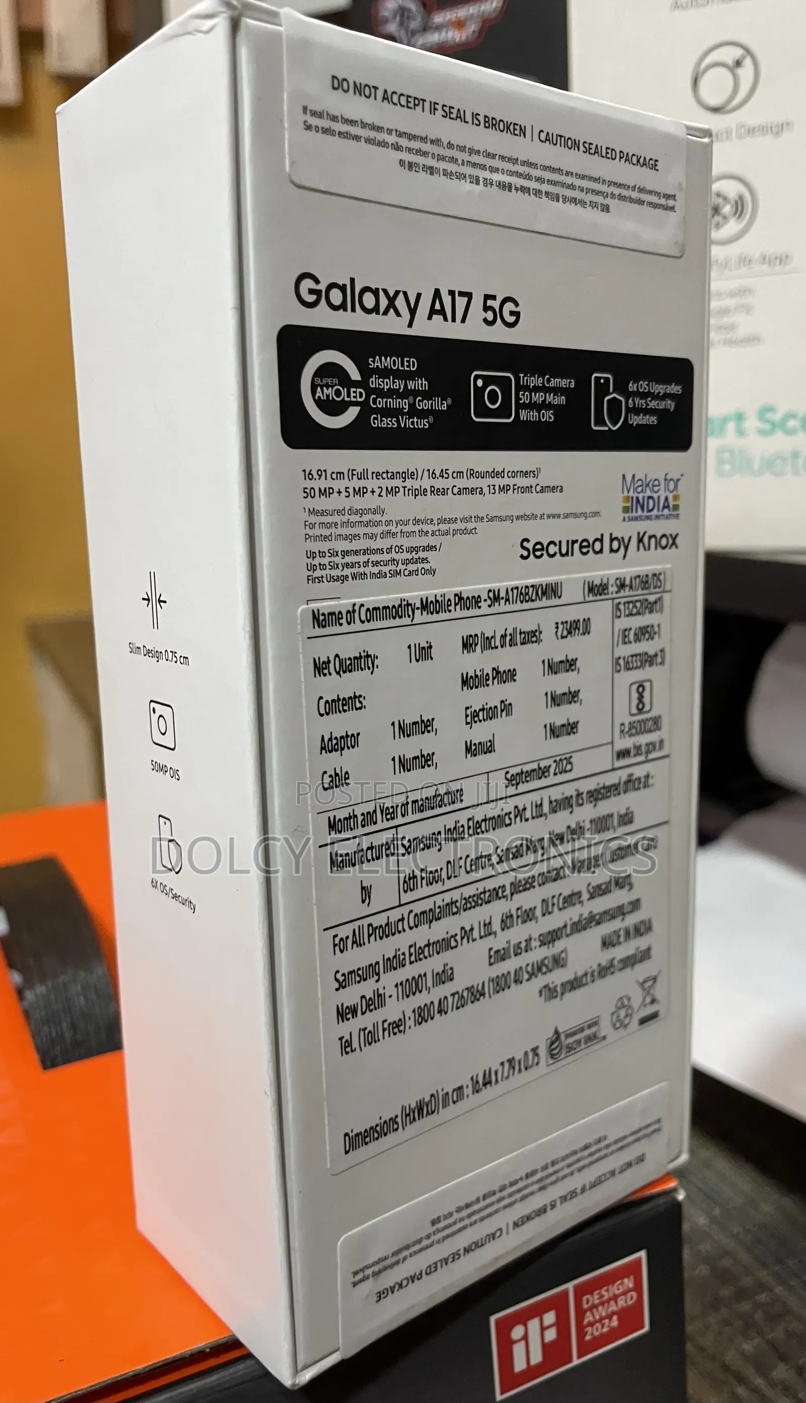 New Samsung Galaxy A17 5G 256 GB Black