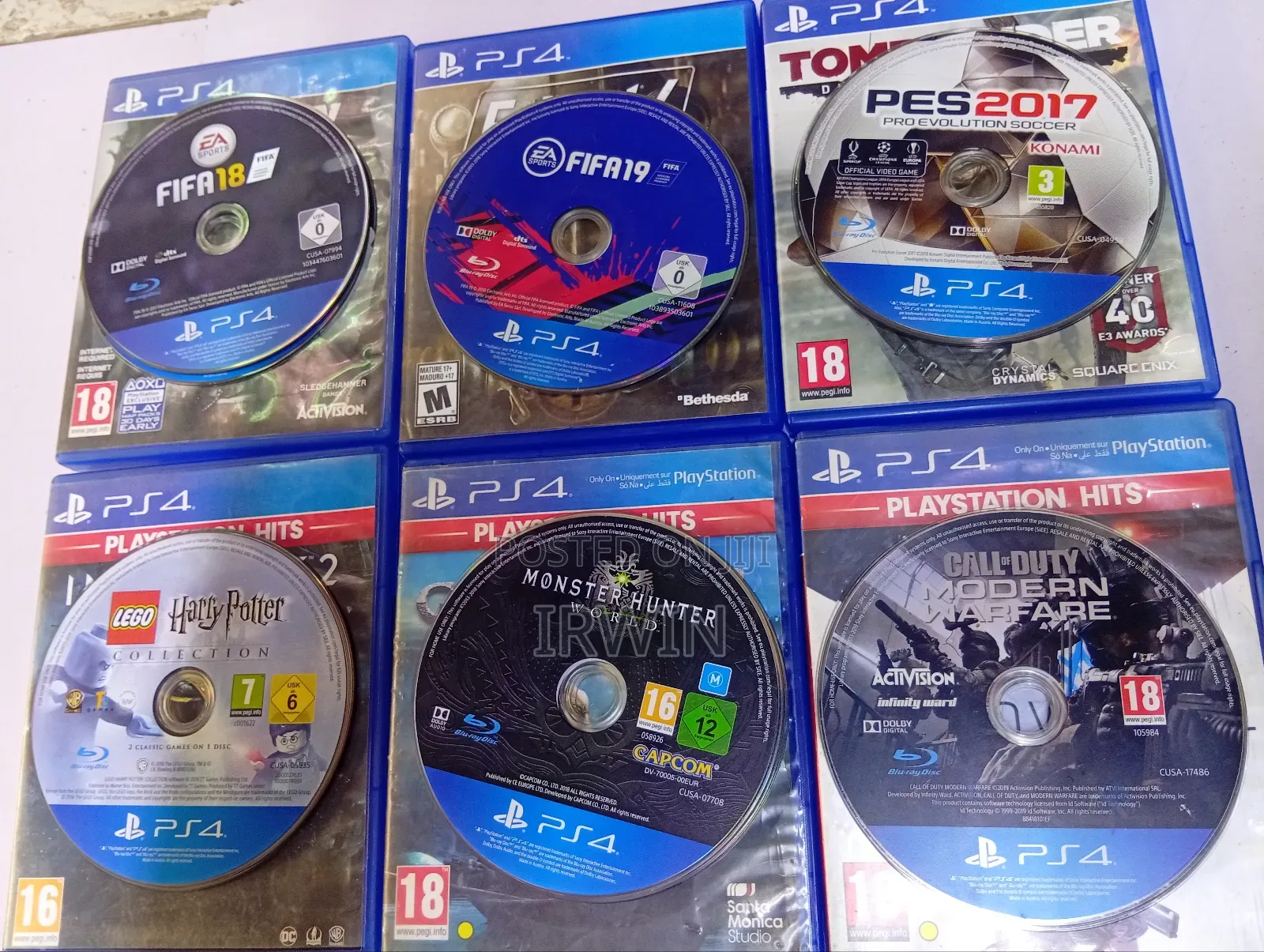 Playstation 4 Controller Pad, Playstation 5 4 Cd Games