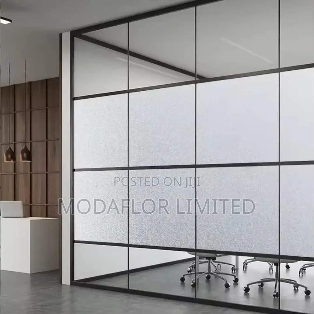 Executive Frosted Office Film_ High End Partition Look