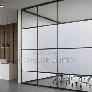Executive Frosted Office Film_ High End Partition Look