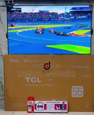 TCL 55" Qd-Miniled Google Smart Tv Premium Picture Quality