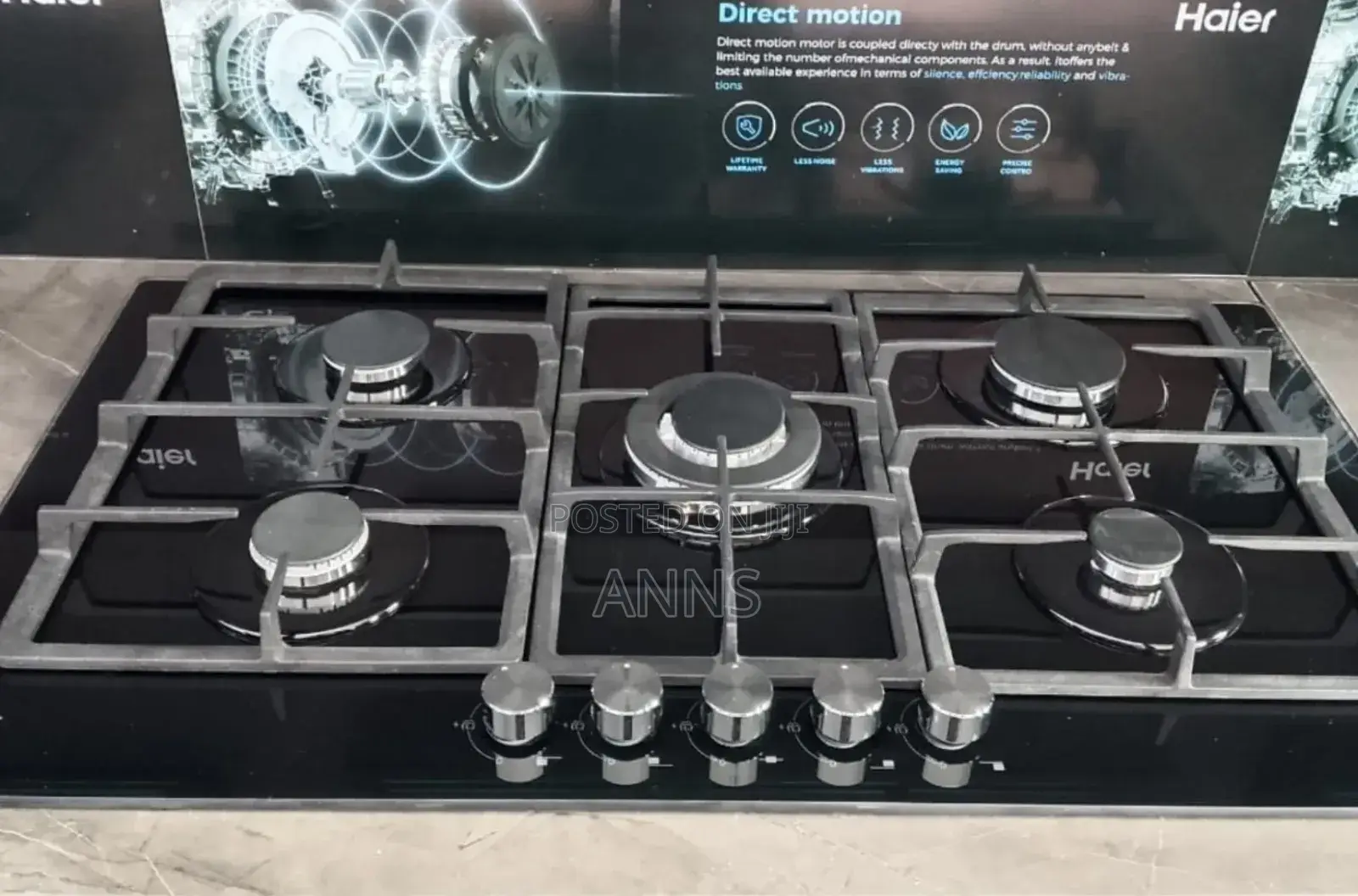 5 Burner Cooker Inbuilt Coooker