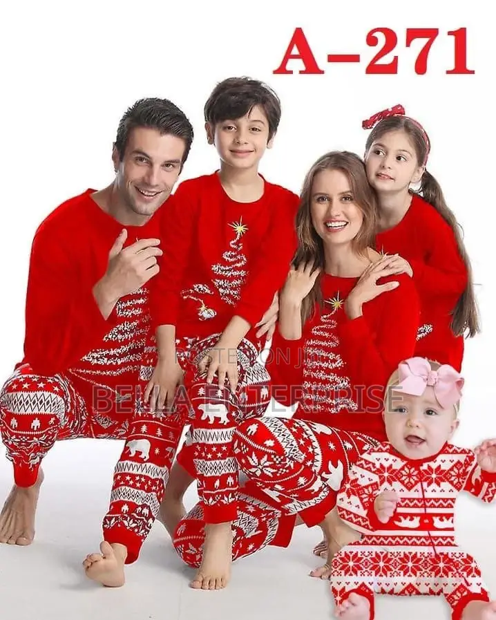 Christmas Pajamas Outfit for Both Adults Kids Pyjamas Set
