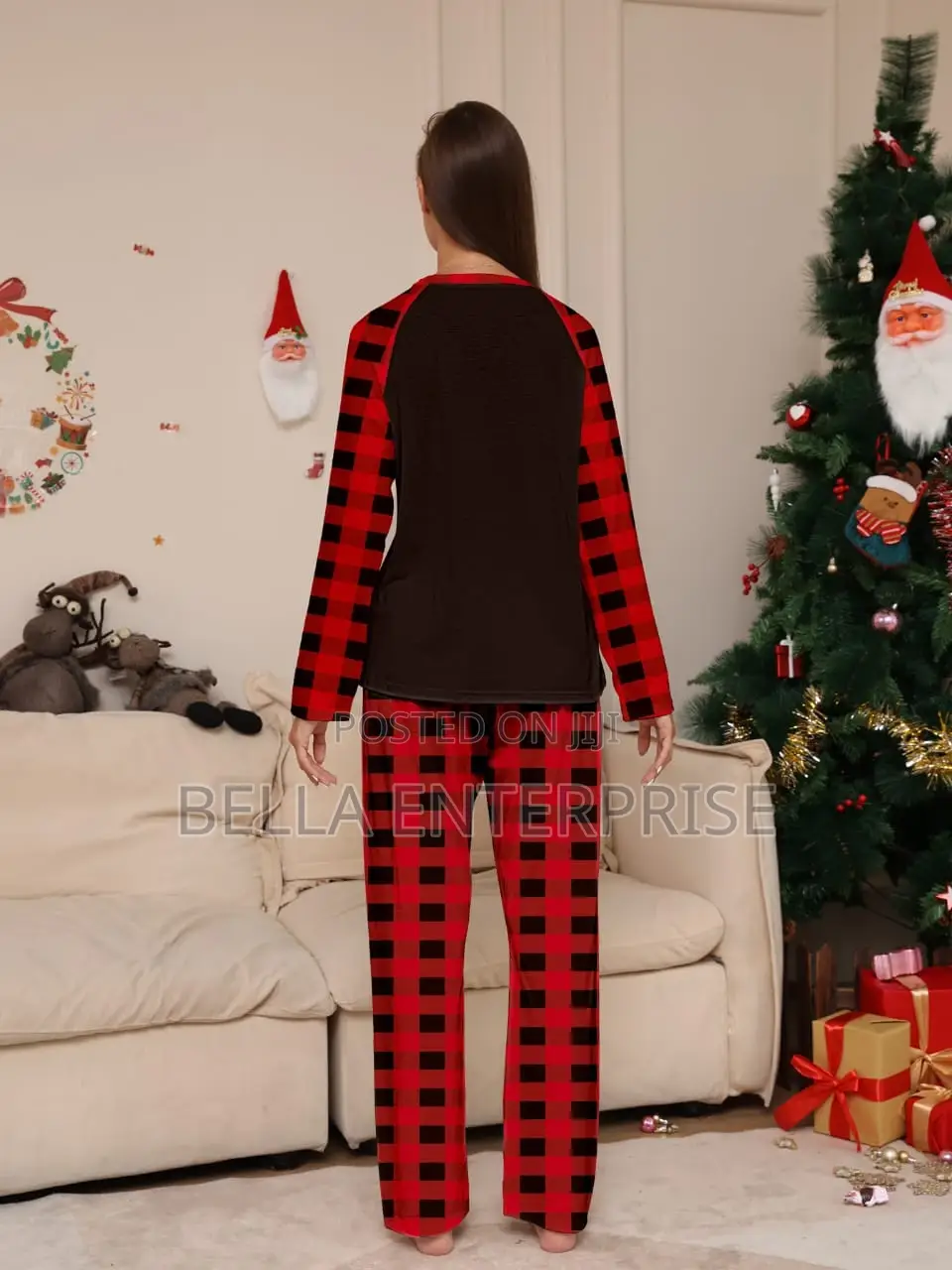 Christmas Pajamas Outfit for Both Adults Kids Pyjamas Set