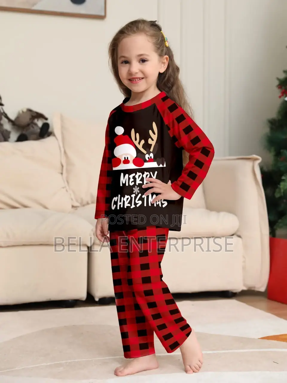 Christmas Pajamas Outfit for Both Adults Kids Pyjamas Set