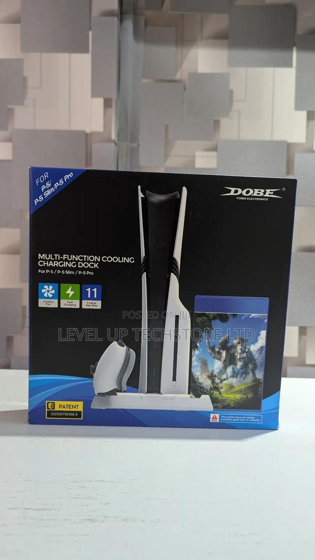 Ps5 Multi-Function Charging Stand Cooling Fan(Standard, Slim and Pro) - main view