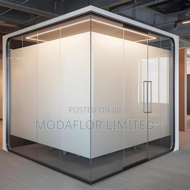 Designer Frosted Film_ Sleek Contemporary