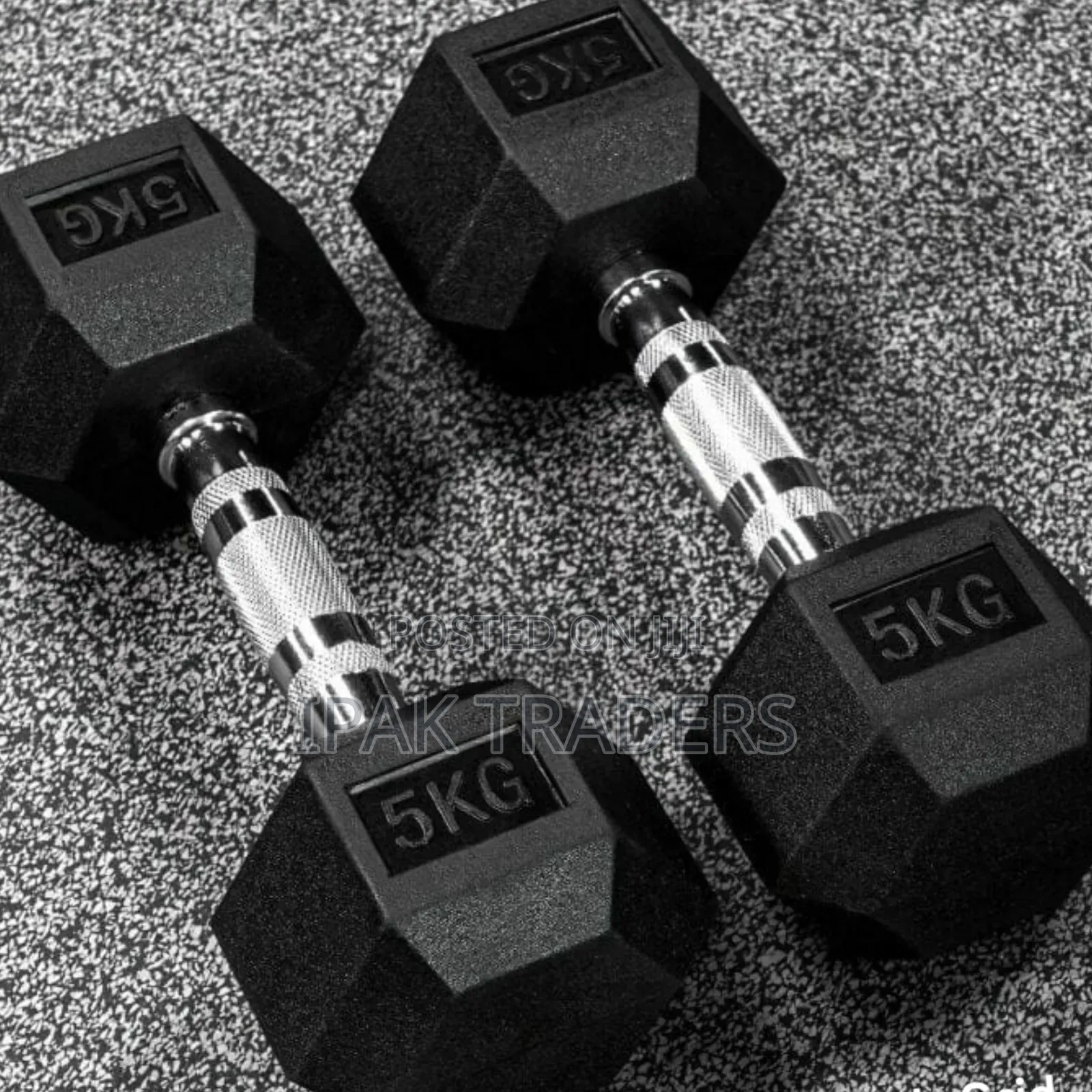 5kg Hexagonal Dumbbell