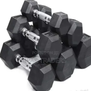 Hexagonal Dumbbells Available From5kg to 25kg