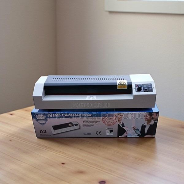 A3 A4 A5 Laminator With All Metal Body and Uniform Heating Rollers