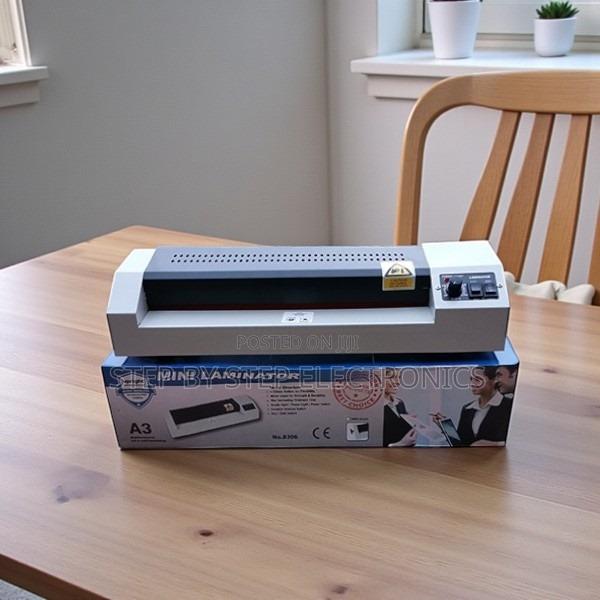 A3 A4 Laminator Machine With Durable Steel Body and Smooth Feeding