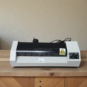 Metallic A3 A4 Laminator With Temperature Meter and Control Knob