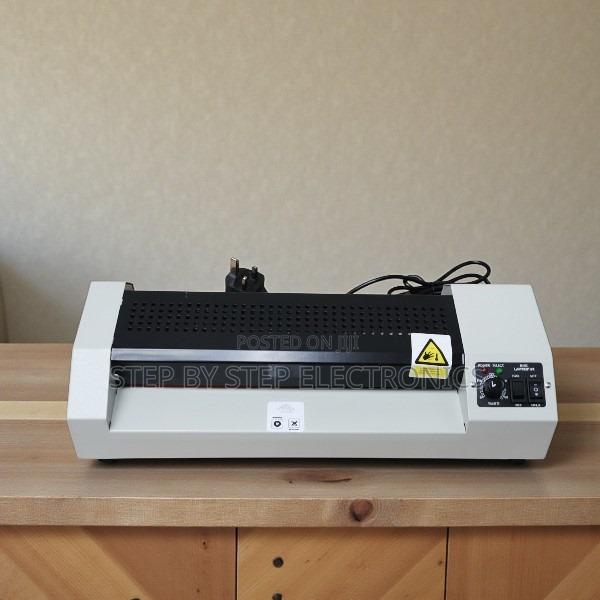 Metallic A3 A4 Laminator With Temperature Meter and Control Knob