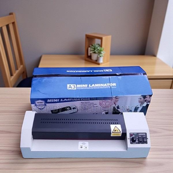 A3 A4 Laminator Machine With Hot Cold Function and Durable Metal Body