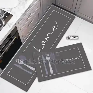 2pcs Kitchen Mats With Rubber Super Non-Slip Underside