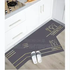 2pcs Kitchen Mats With Rubber Super Non-Slip Underside