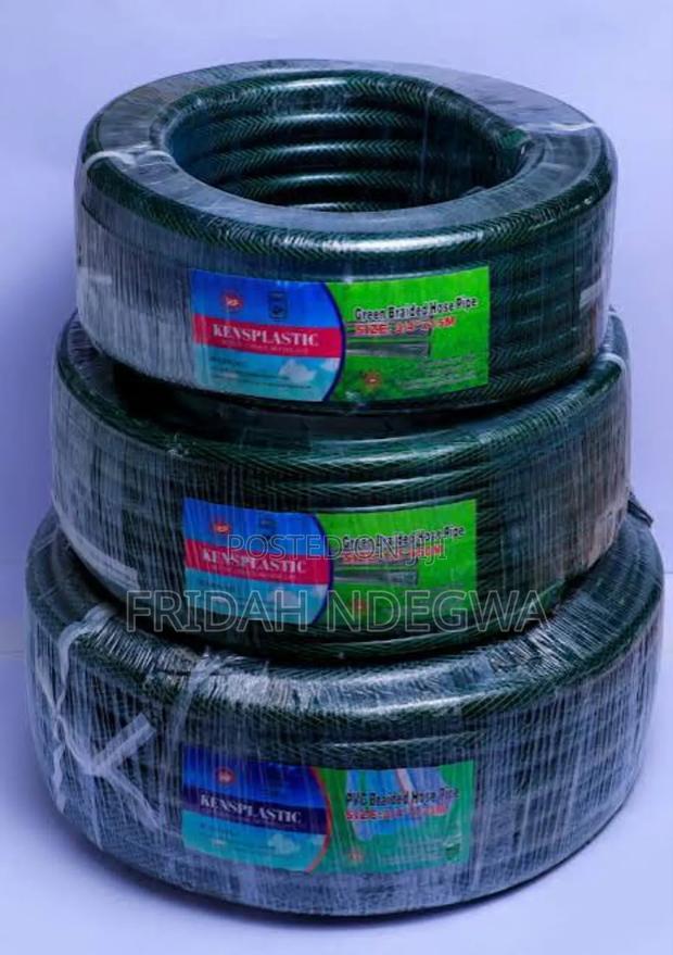 Green Braided Pipe 1* 50 Metres