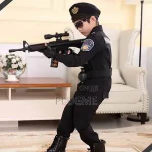 Swat Childrens Unisex Police Costume