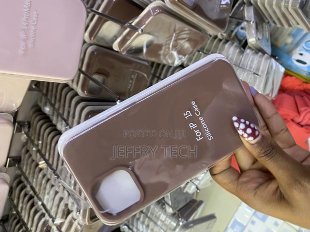 Asqer iPhone 15 Liquid Silicone Case With Microfiber Lining - thumbnail 2