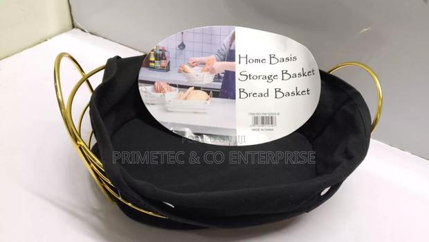 *Gold Frame Black Cloth /Silver Frame White Cloth Storage Bread - thumbnail 5