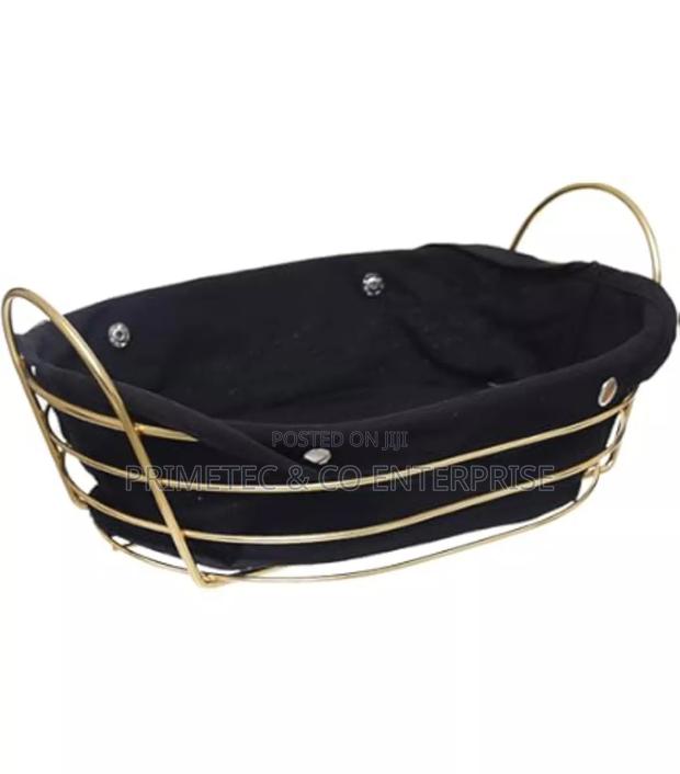 *Gold Frame Black Cloth /Silver Frame White Cloth Storage Bread - thumbnail 7