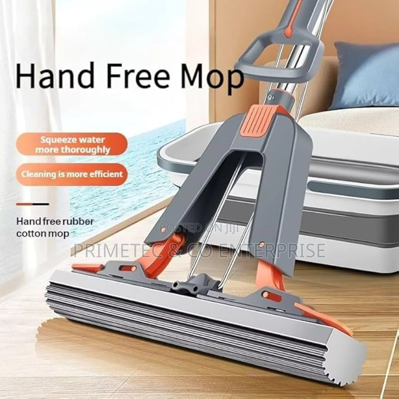 38cmx110cm Self Wringing Super Absorbent Sponge Mop