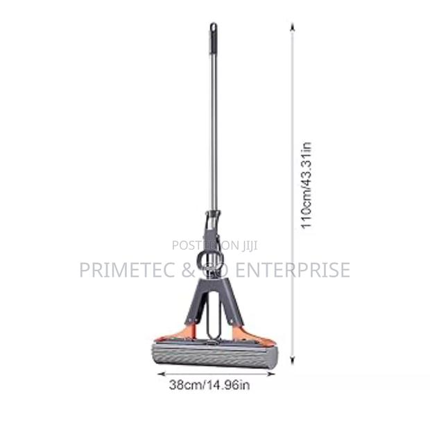 38cmx110cm Self Wringing Super Absorbent Sponge Mop - thumbnail 6