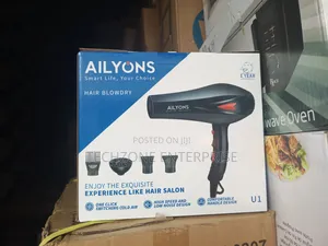 Ailyons U1 2400w Professional Hair Dryers With 3 Speeds Levels 