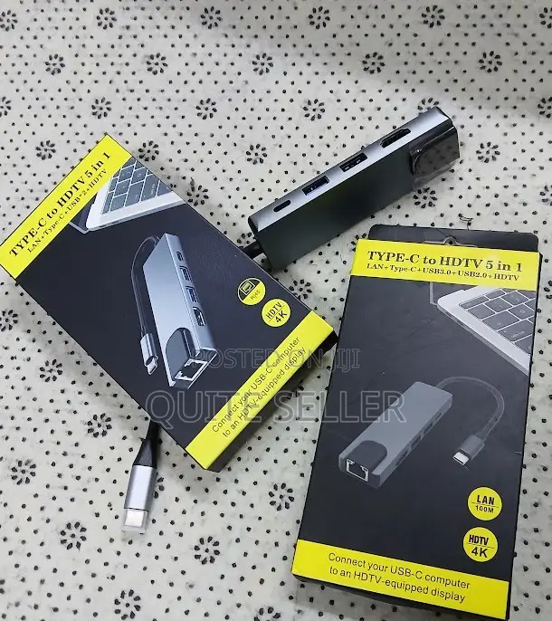 Type C Adapter 8 in 1 High Speed Usb-C, Power Supply