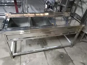 Double Bowl Stainless Steel Sink – Kitchen Commercial Use