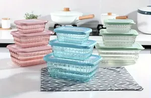 3in1 Acrylic Storage Containers Available in 3 Colours