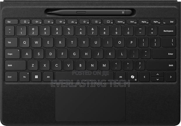 Microsoft Surface Pro Keyboard 12 Backlit Black With Pen - main view