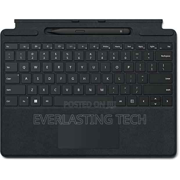 Microsoft Surface Pro Keyboard 12 Backlit Black With Pen - thumbnail 2