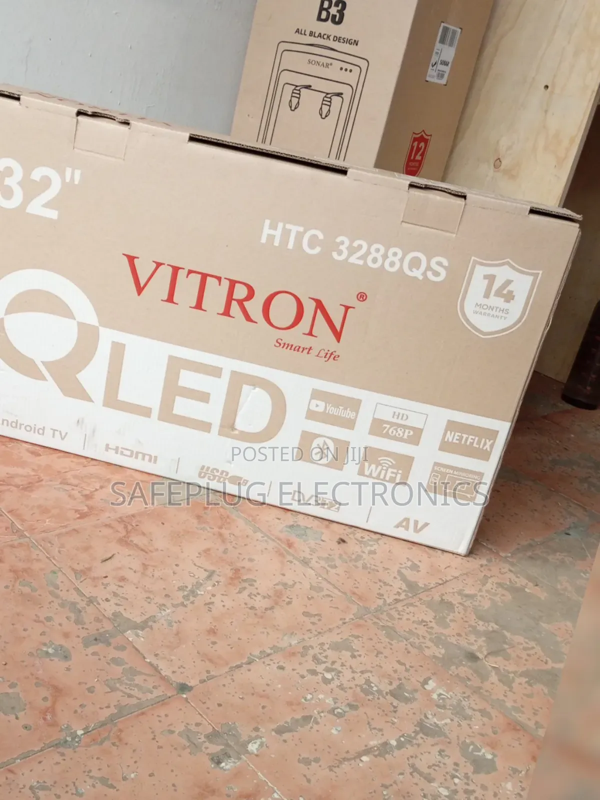 Vitron 32" Qled Android Tv - Hdr10, Dolby Audio, Bluetooth