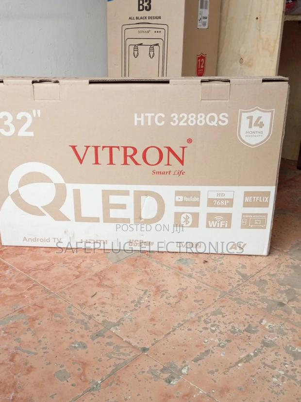 Vitron 32" Qled Android Tv - Hdr10, Dolby Audio, Bluetooth - thumbnail 3