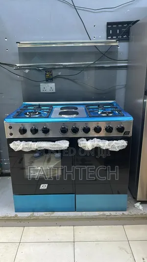 60*90 Starworth 4+2 Standing Cooker With Gas Compartment