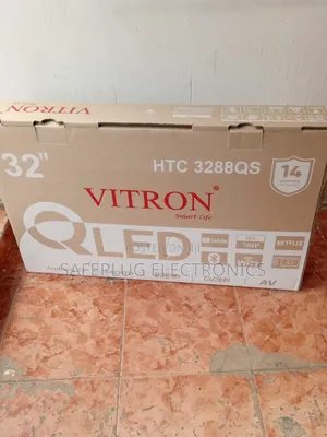 Vitron 32" Qled Android Tv - Hdr10, Dolby Audio, Bluetooth